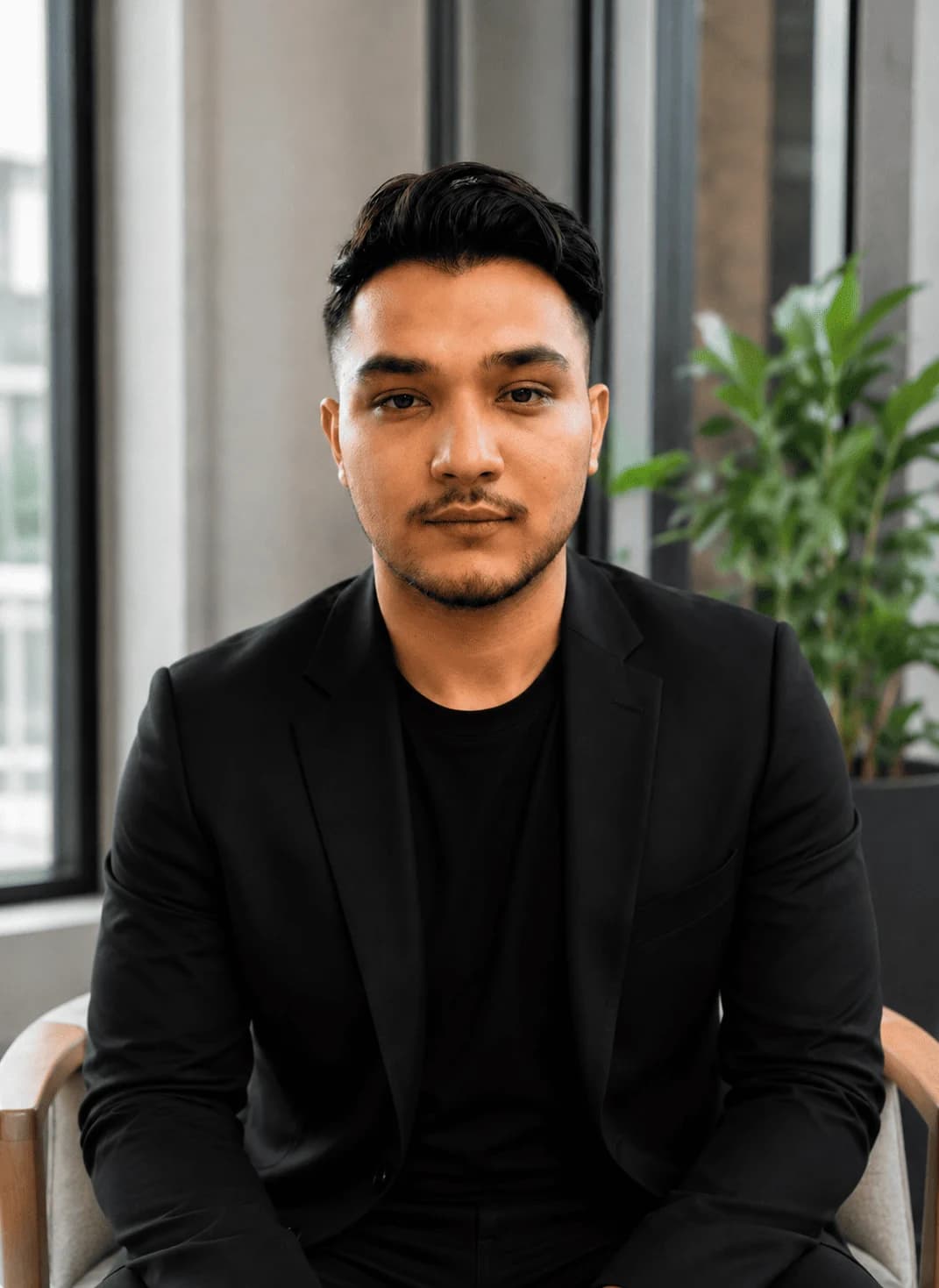 Portrait of Bishal Chhetri